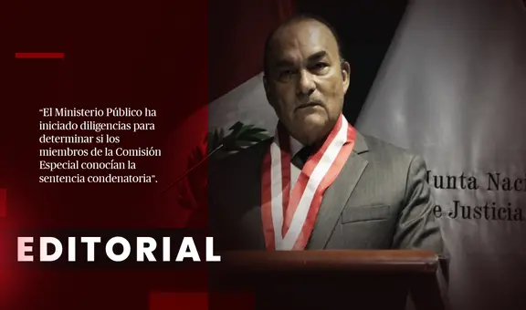 La justicia no puede estar en manos de quien la deshonra