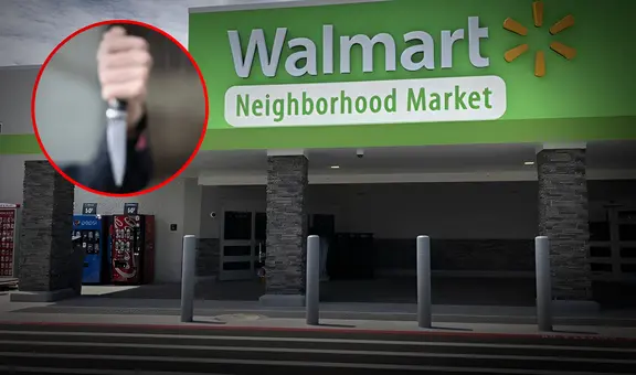 Violencia en Walmart: joven apuñala a su compañero frente a clientes tras discusión y es arrestado en Estados Unidos