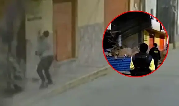 Hombre se salva de morir en Huánuco: salió a barrer su vereda segundos antes del desplome de su casa