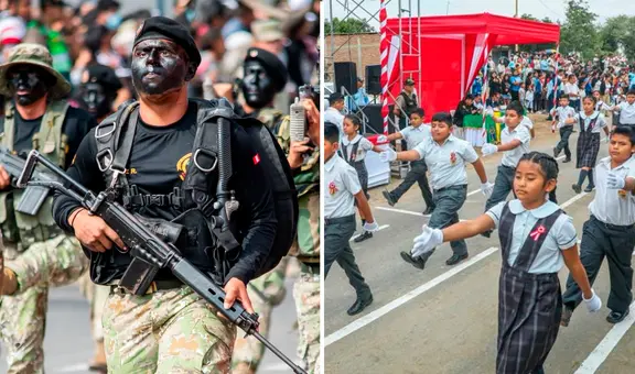 Fiestas Patrias 2025: cierre de vías durante este 24 y 25 de julio por desfile escolar y militar en Piura