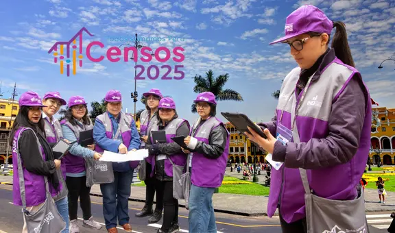 Mujeres lideran los Censos Nacionales 2025: representan el 62,2% del personal, según el INEI