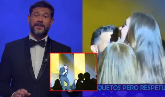 Yaco Eskenazi dedica romántica sorpresa de amor a Natalie Vértiz en pleno show: "Contigo sí pude abrir mi corazón"