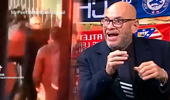 Filtran video del preciso momento en que arrestan a Mr. Peet en Brasil: fue reducido junto con hinchas de Alianza Lima