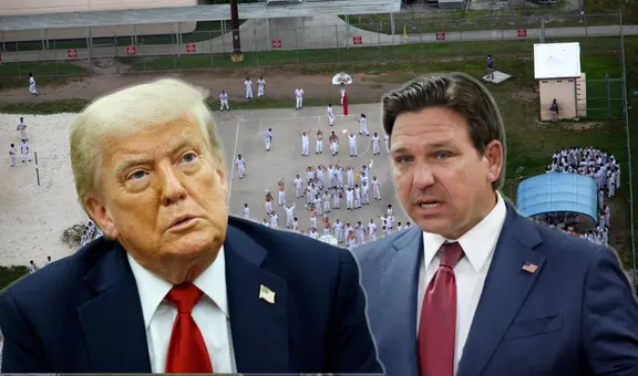 Gobierno de Trump comenzó deportación de inmigrantes detenidos en 'Alligator Alcatraz' en Florida, confirma Ron DeSantis