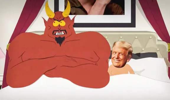 “Programa de cuarta categoría”: Casa Blanca arremete contra South Park por mostrar a Trump en una cama con Lucifer