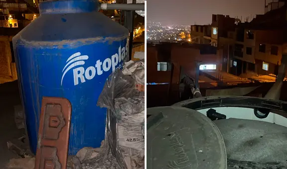 Vecina encuentra a su inquilino sin vida dentro de su tanque de agua en San Juan de Lurigancho