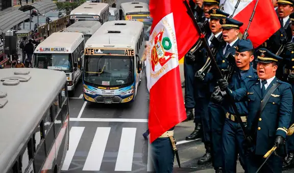 Gran Parada Militar en la avenida Brasil: desvíos del transporte público, corredor morado y Aerodirecto Sur, según la ATU