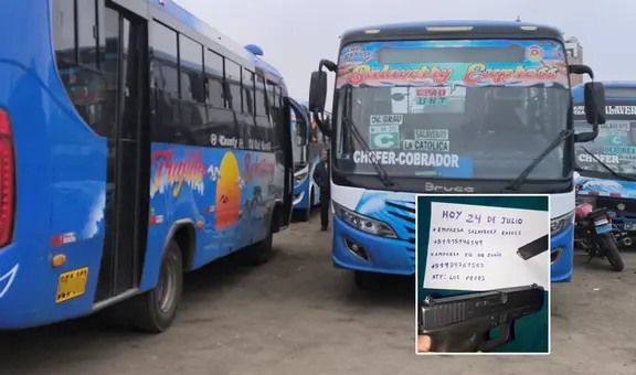 Extorsionadores asesinan a chofer y atacan a dos empresas de transporte en Trujillo