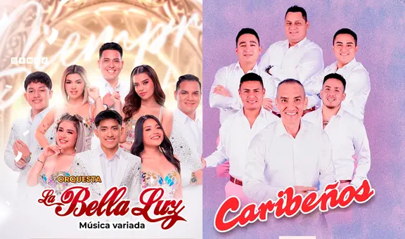 Caribeños de Guadalupe y La Bella Luz llegan a Lima para un versus de cumbia por Fiestas Patrias