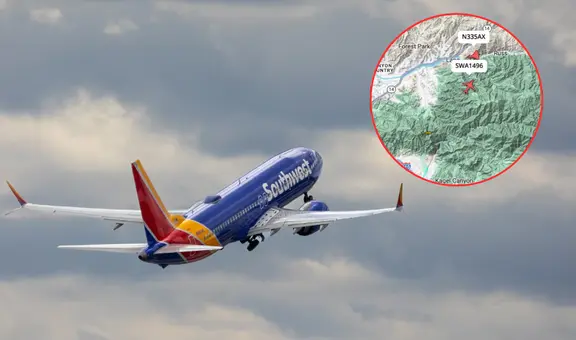Avión de Southwest Airlines en California cayó 145 metros para evitar choque aéreo: "Salieron volando de sus asientos"
