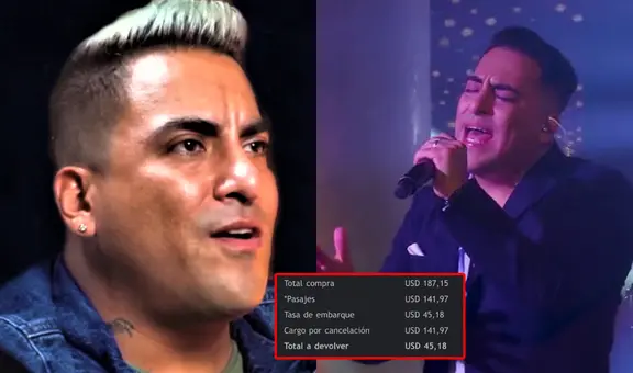Tommy Portugal estalla contra aerolínea tras recibir bajo monto de devolución de su vuelo cancelado: "Te regalo mi plata"