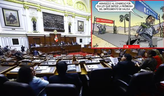 Un nuevo prófugo: Carlincatura expone cómo ley del Congreso favorece a sentenciados por corrupción