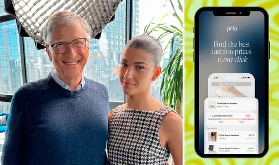 Bill Gates salió del retiro para apoyar a su hija: trabajó en su startup de compras durante un día
