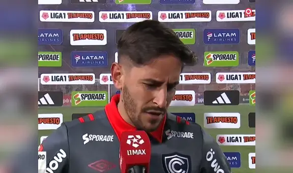 Alejandro Hohberg se emocionó tras gol agónico con Cienciano ante Universitario y agradeció apoyo: "Fue una semana de m***"