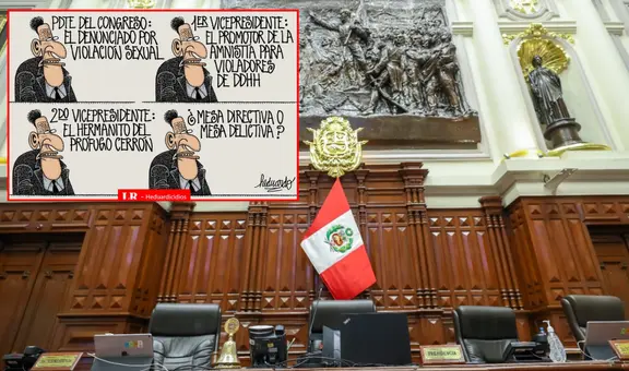 ¿Mesa Directiva o 'delictiva'? Heduardicidio ironiza los antecedentes de los miembros de la presidencia del Congreso
