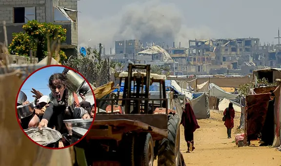 Israel anuncia 'pausa táctica' en la Franja de Gaza y lanza ayuda humanitaria tras denuncias por crisis de hambruna