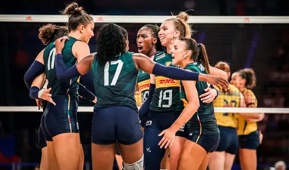 ¡Campeonísimas! Italia ganó 3-1 a Brasil y obtuvo su tercer título en la Volleyball Nations League femenina