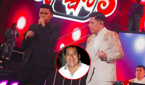 Christian Yaipén canta por primera vez junto a Billy Yaipén, de orquesta Candela, en homenaje a Víctor Yaipén