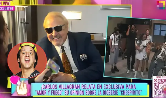 ¿Qué opinó Carlos Villagrán sobre la felicitación de su hija a Juan Lencada, el actor que lo interpreta en la serie de Chespirito?