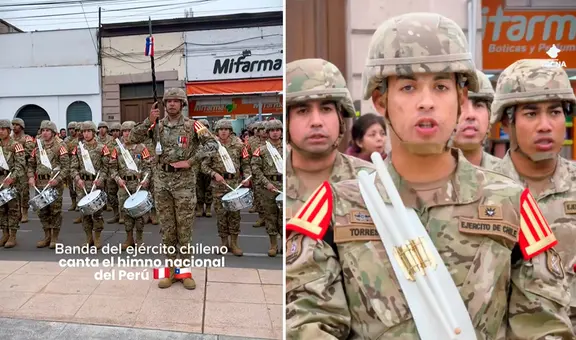 Ejército chileno conmueve al cantar Himno Nacional del Perú por Fiestas Patrias: "Gracias, hermanos"