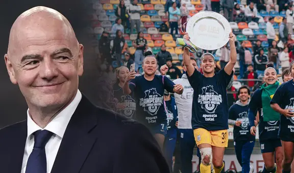 Presidente de FIFA felicita a Alianza Lima por ganar el Torneo Apertura de la Liga Femenina: "Las nuevas campeonas"