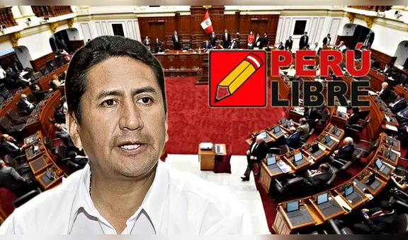 Perú Libre usó sede del Congreso para hacer propaganda política a prófugo Vladimir Cerrón