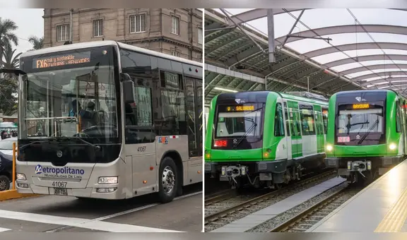 Fiestas Patrias: horario del Metropolitano, Metro de Lima y corredores durante el feriado 28 y 29 de julio