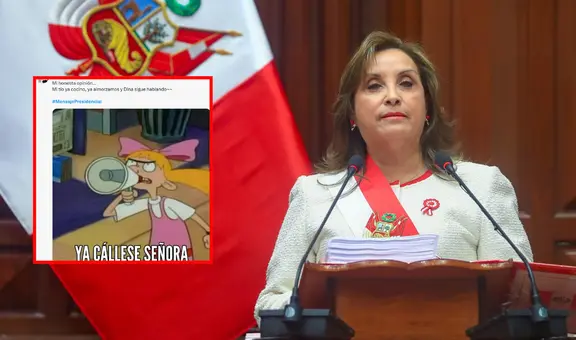 Memes por el mensaje a la Nación de Dina Boluarte: las imágenes y videos más virales después de más de 4 horas discurso