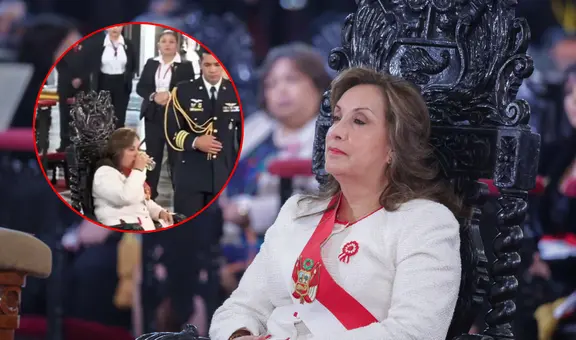 La reacción de Dina Boluarte cuando arzobispo de Lima habla de dictadores: le trajeron una pastilla