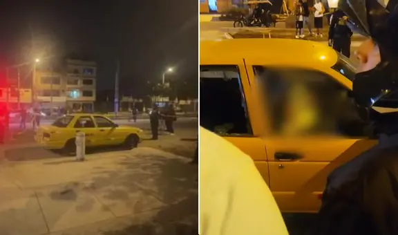 Sicarios asesinan a taxista de varios disparos dentro de su auto en San Martín de Porres
