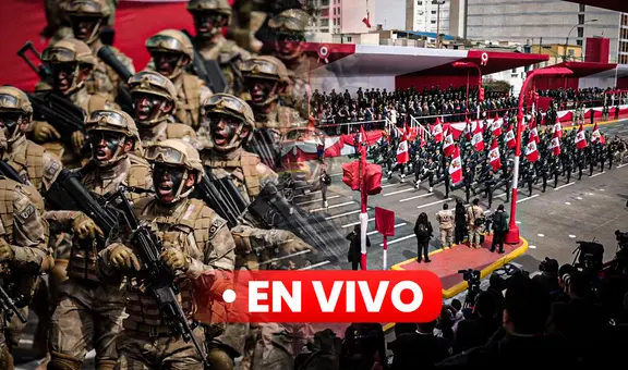 Tradicional Desfile Militar por Fiestas Patrias termina: Policía canina y unidades aéreas ausentes en Gran Parada