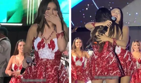 Alejandra Guerrero se emociona hasta las lágrimas tras volver a cantar junto a la Bella Luz en un concierto inolvidable