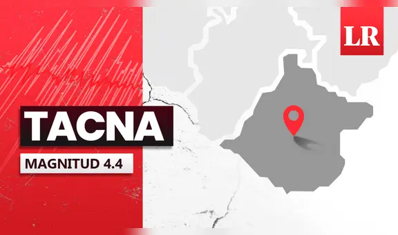 Temblor de magnitud 4,4 se sintió en Tacna hoy, según IGP