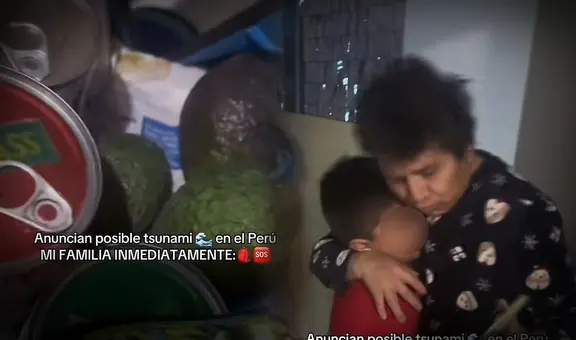 ¡Preparados! Familia se vuelve viral por armar mochila de emergencia ante alerta de tsunami en Perú