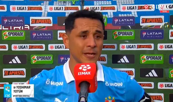 Yoshimar Yotún rompe en llanto tras volver a jugar en goleada de Sporting Cristal y dedica emotivo mensaje: "No saben todo lo que pasé"
