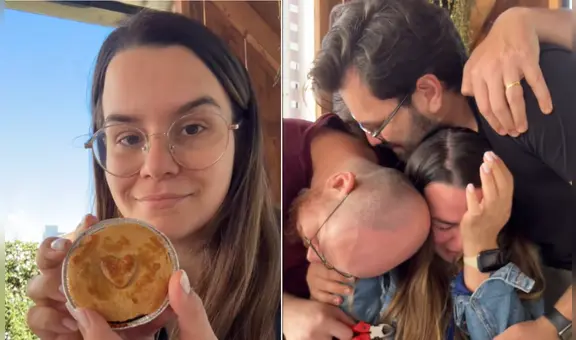 Joven se quiebra al comer la última empanada que su madre preparó antes de fallecer: "Grabé para nunca olvidarlo”