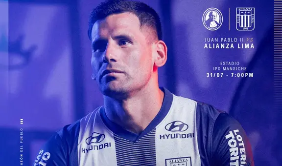 ¿A qué hora juega Alianza Lima vs Juan Pablo II EN VIVO y en qué canal ver el partido por el Torneo Clausura 2025?
