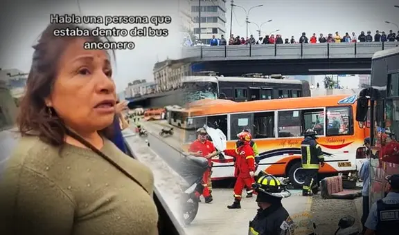 Habla mujer que bajó del 'Anconero' tras chocar con Metropolitano: "Cuatro nos hemos salvado"