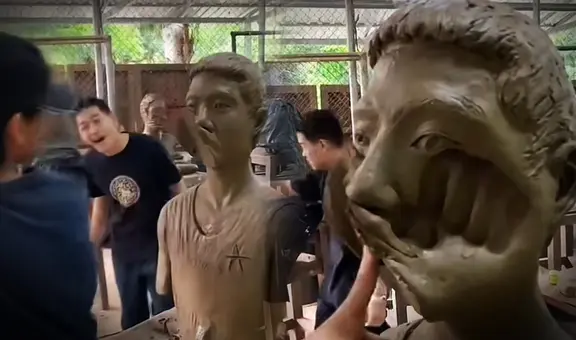 Este es el peculiar método para liberar estrés en Tailandia que se hizo viral: "Mando a hacer una de mi ex"