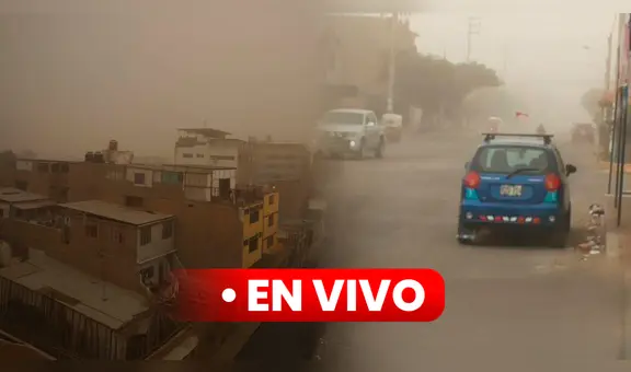Tormenta de arena en Ica, Arequipa, Lima y más regiones EN VIVO: se registran caídas de árboles y postes en diversas zonas del Perú