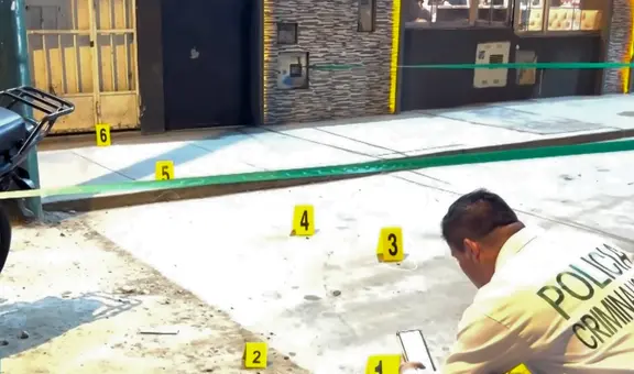 Balacera en SJL: joven se salva de morir tras caerle un disparo en el celular