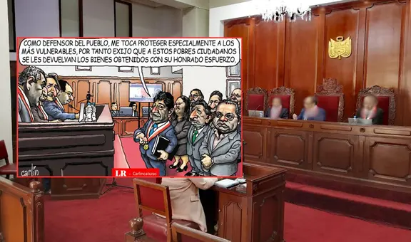 Defensor de los investigados: Carlincatura expone respaldo de la Defensoría ante nueva ley de extinción de dominio