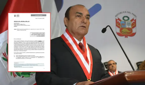 Gino Ríos, presidente de la JNJ, suma un nuevo pedido de vacancia desde el Congreso