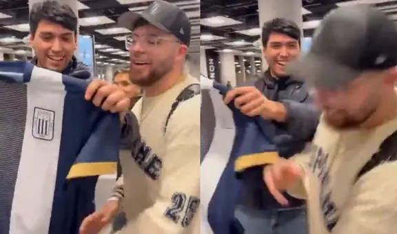 Streamer argentino La Cobra llega al Perú: Fanodric lo recibió en el aeropuerto y rechazó foto a seguidor con camiseta de Alianza Lima: "¡No!"
