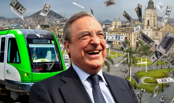 Florentino Pérez, presidente del Real Madrid y de ACS, embarga US$315 millones a Perú por disputa del Metro de Lima