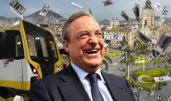 Florentino Pérez, presidente del Real Madrid y de ACS, embarga US$315 millones a Perú por disputa del Metro de Lima