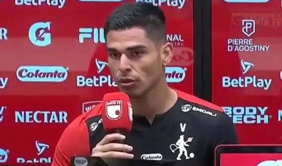 Peruano Luis Ramos confirmó discusión en el túnel pese a gol en derrota de América de Cali: "La calentura entre nosotros queda en la cancha"