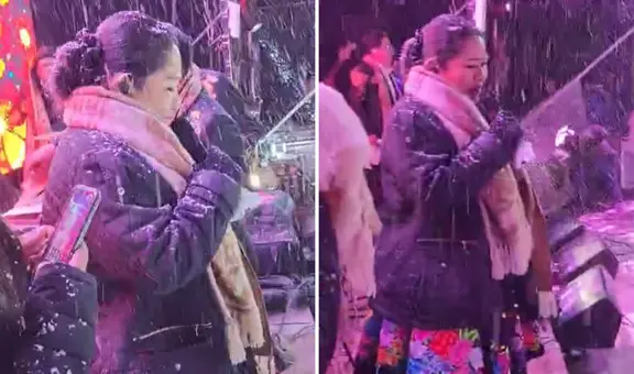Sonia Morales sorprende al realizar concierto bajo granizada en Puno y redes dicen: "Eso sí es profesionalismo"