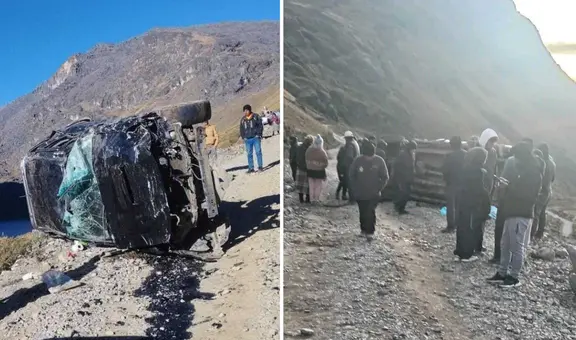 Trágico accidente en Puno deja 3 muertos y 6 heridos: varias familias viajaban en camioneta que se volcó, afirman testigos