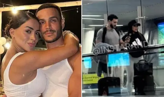 Mario Irivarren y Onelia Molina son ampayados en aeropuerto de Chile tras rumores de reconciliación